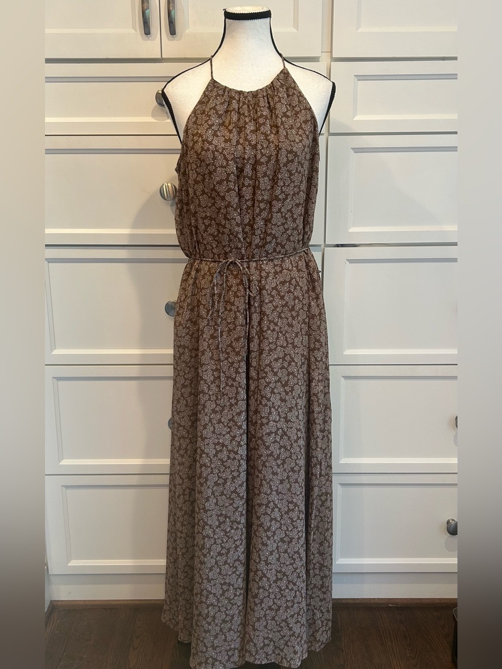 Loft brand OVERSIZED brown dress